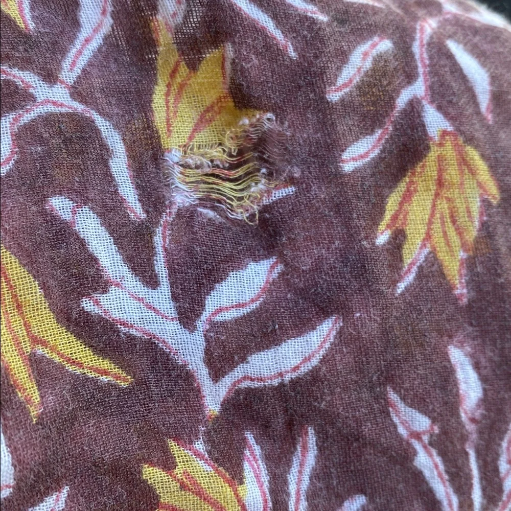 Flawed Daughters of India Women Kyra Midi Dress Sumac XXL Balloon Bohemian - Picture 9 of 11